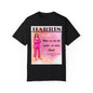 Kamala Harris "When We Run The World We Wear Pink" - Unisex Garment-Dyed T-shirt